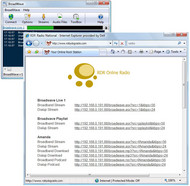 BroadWave Streaming Audio Server screenshot